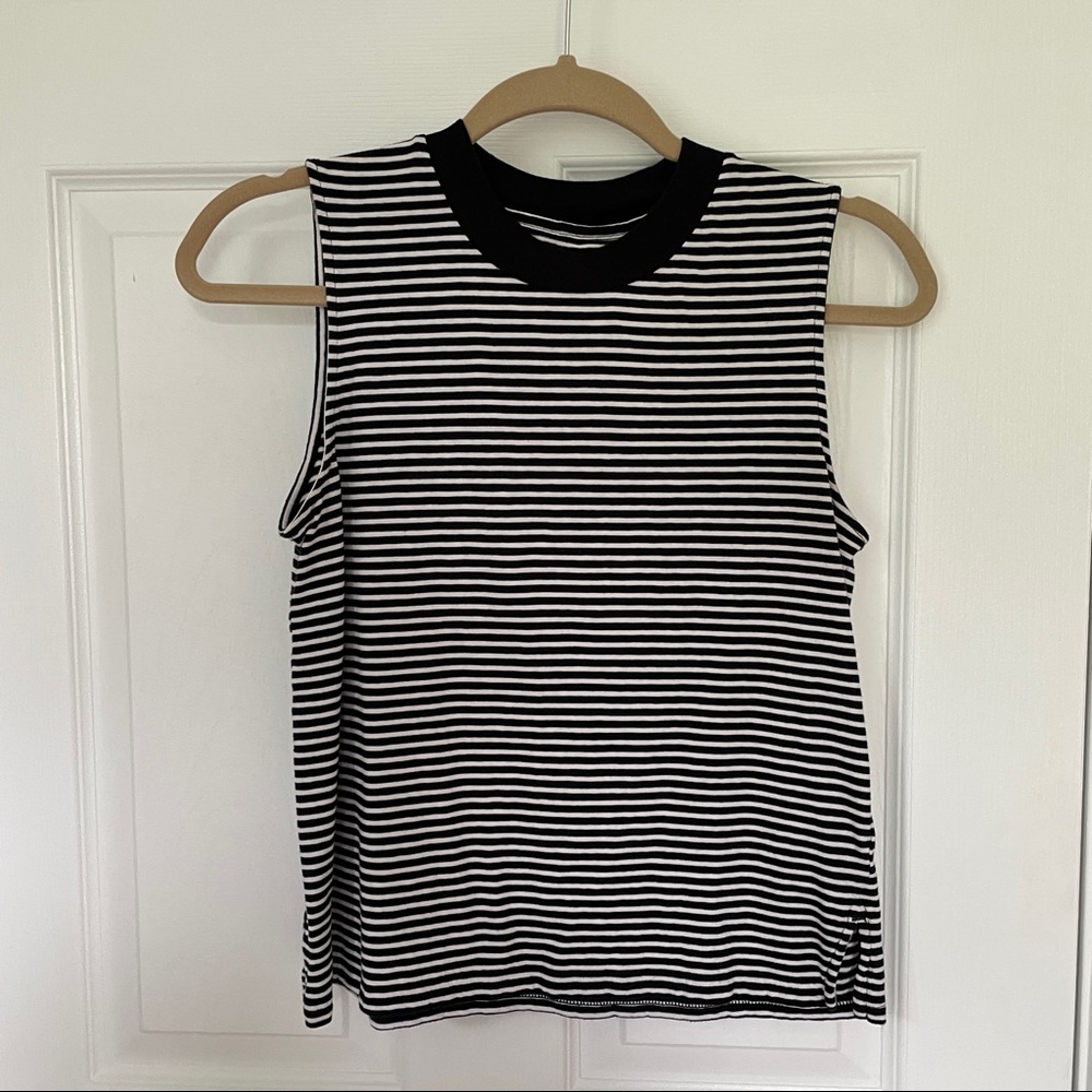 Everlane Cotton Mockneck Tank